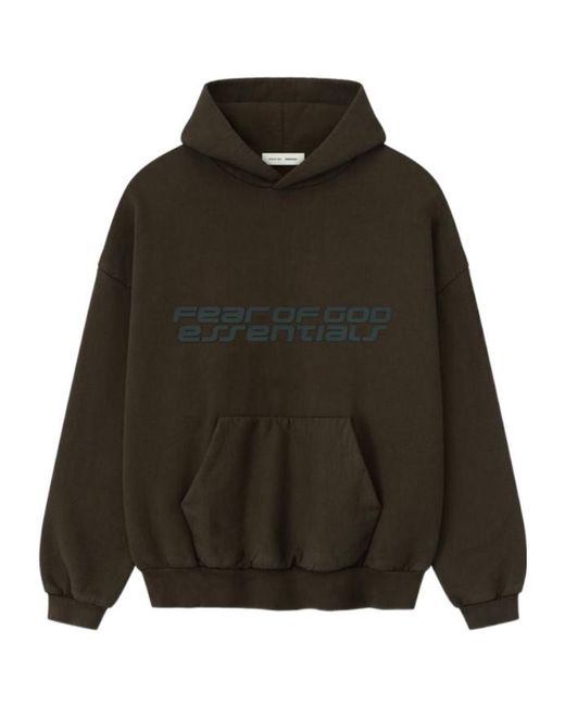 Fear Of God Green Heavy Fleece 90S Hoodie for men