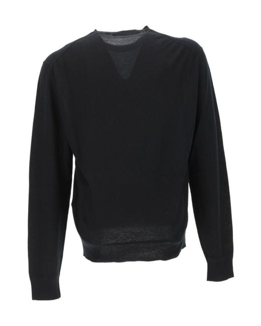 Tom Ford Black Crew Neck Jumper for men