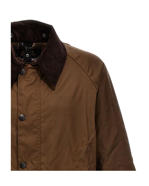 Barbour Brown Long-Sleeved Casual Jacket for men
