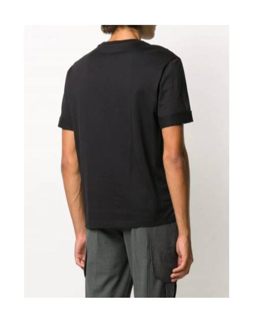 Neil Barrett Black Short-Sleeved T-Shirt for men