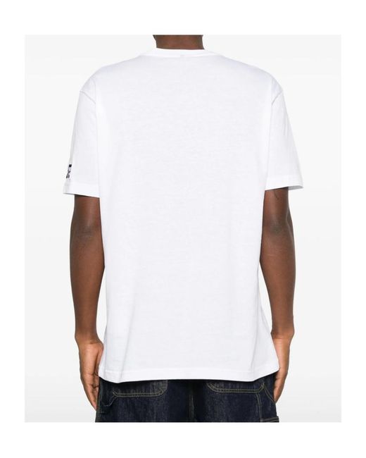 Iceberg White Crew-Neck T-Shirt for men