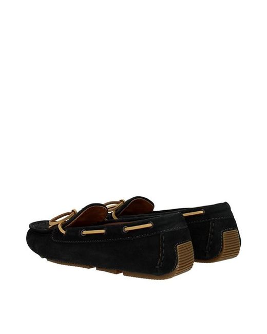 Bottega Veneta Black Round Head Loafer Shoes