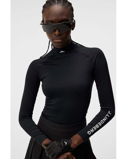 J.Lindeberg Black Asa Top