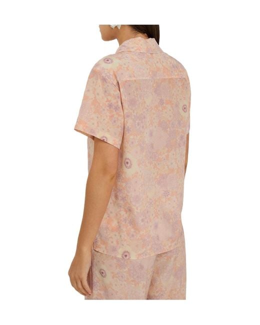 Chloé Pink Flower Print Shirt