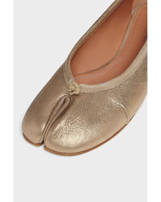 Maison Margiela White Tabi Cut Ballerinas