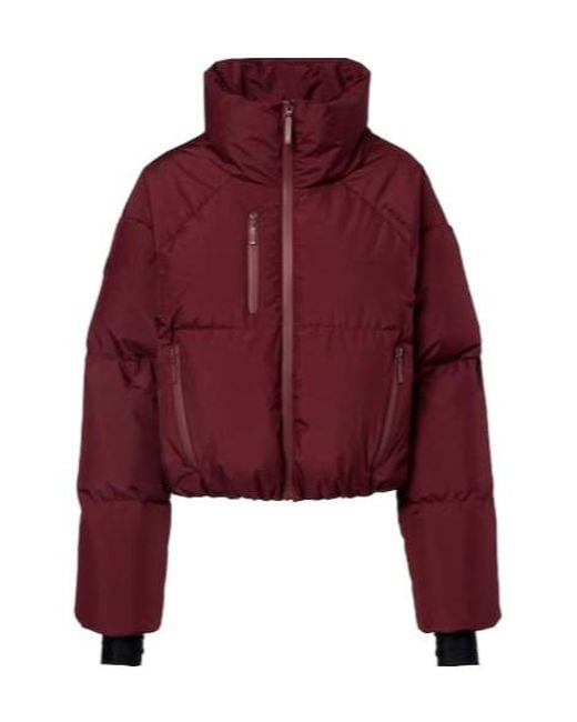 CORDOVA Red Long-Sleeved Down Jacket