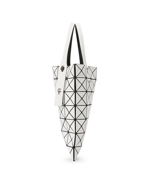 Issey Miyake White Prism Tote