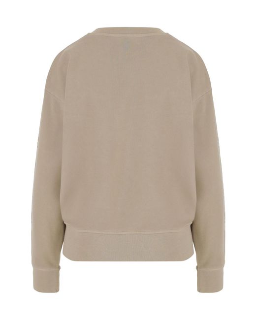 Pinko Natural Mindelo Crewneck Sweatshirt