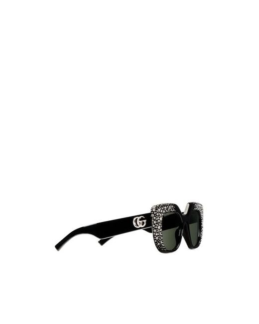 Gucci Multicolor Square Frame Sunglasses