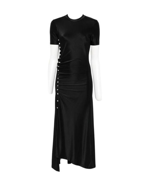 Rabanne Black Button Dress