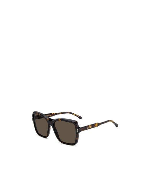 Isabel Marant Multicolor Oversized-Frame Sunglasses