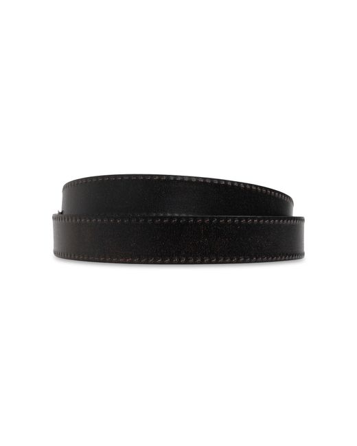 AllSaints White Logo Belt