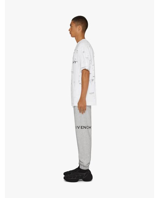 Givenchy Gray Archetype Slim Fit Jogger Pants for men