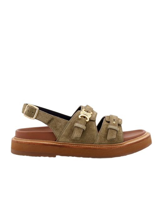 Céline Brown Tippi Triomphe Sandal