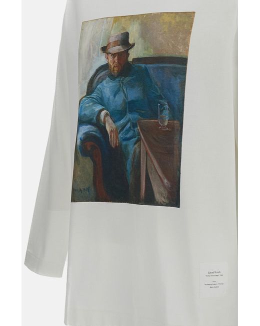 Junya Watanabe White Long-Sleeved T-Shirt for men