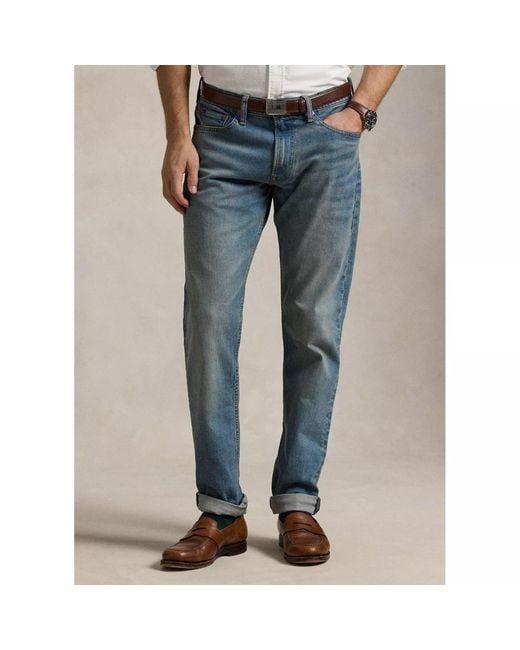 Polo Ralph Lauren Blue Slim Fit Denim Jeans for men