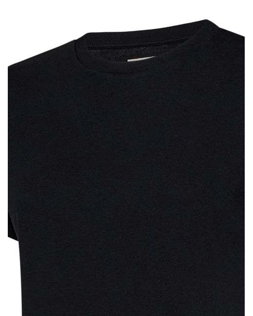 Khaite Black The Samson Crewneck T-Shirt