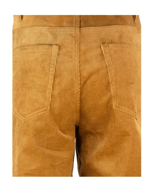 A.P.C. Natural Straight Leg Corduroy Pants