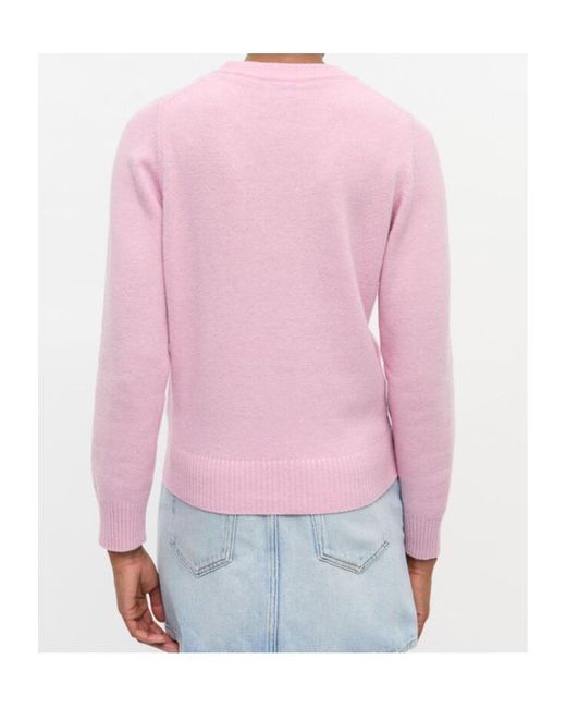 Ganni Poodle Jumper in Pink | Lyst
