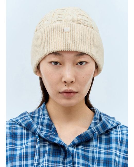 Acne Natural Flanged Hat