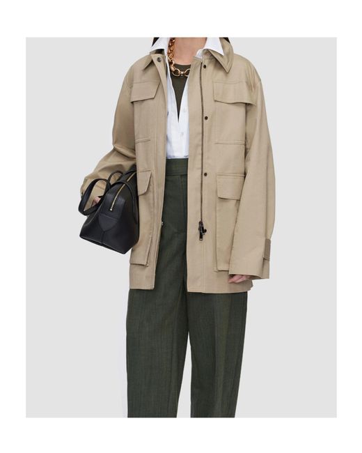 Joseph Natural Belted Utility Coat