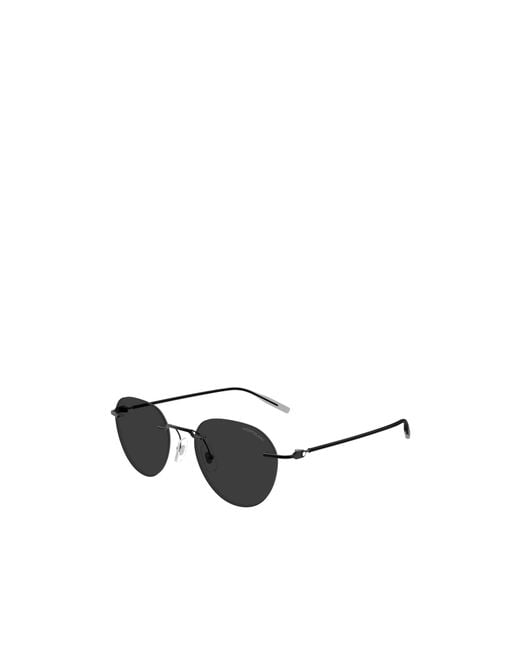 Montblanc Multicolor Eyewear Oval Frame Sunglasses for men