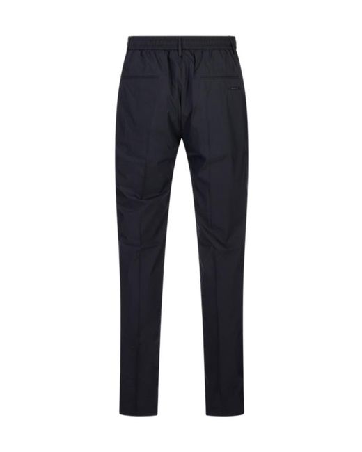 Peserico Blue Regular Fit Drawstring Track Pants for men
