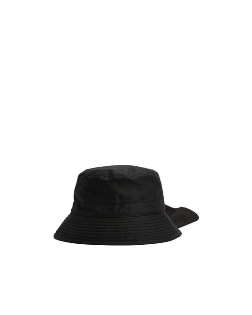 Barbour Black Ogo Hat for men