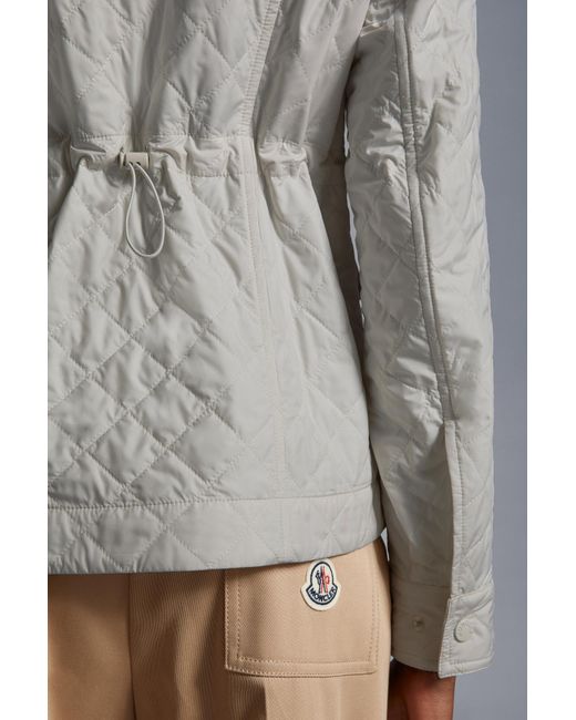 Moncler Gray Galene Padded Jacket