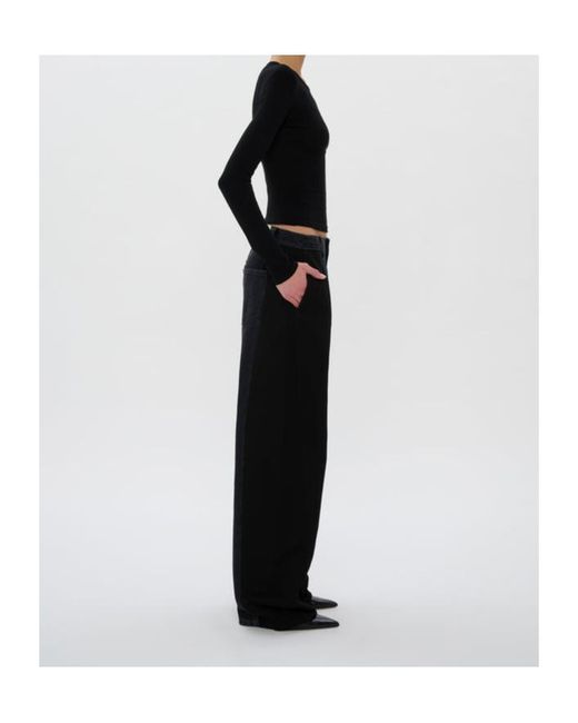 Haikure Black Clyde Panelled Jeans