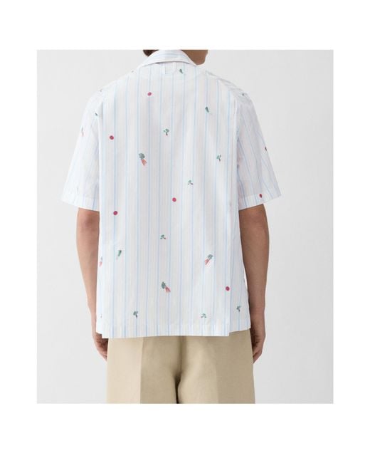 Jacquemus White Short-Sleeved Shirt for men