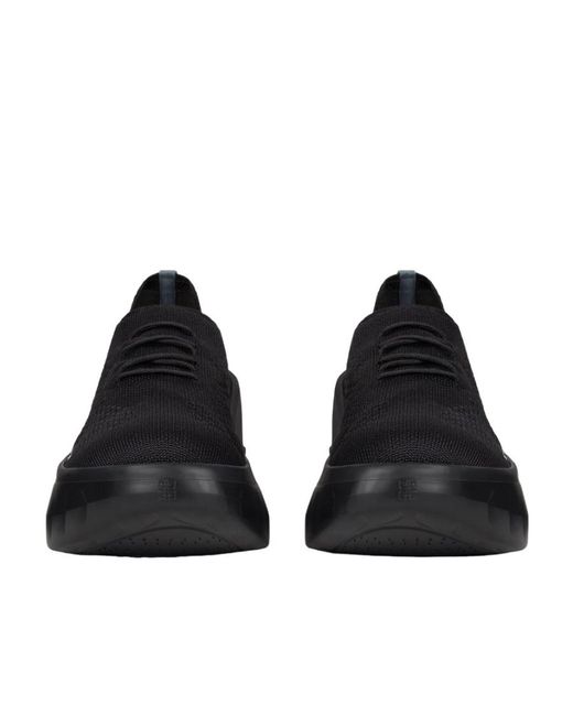 Givenchy Black Marshmallow Wedge Sneakers