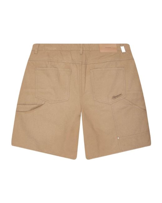 Represent Natural Belt Loop Shorts for men
