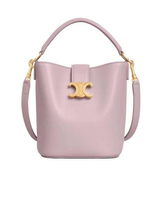 Céline Pink Small Bucket Louise
