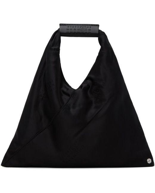 MM6 by Maison Margiela Black Top Handle Handbag
