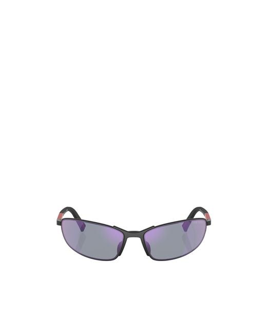 Prada Linea Rossa White Prada Eyewear Cat-Eye Sunglasses for men