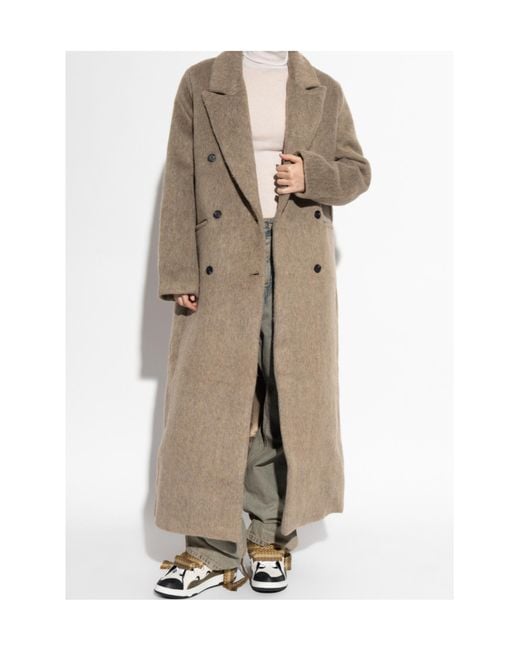 Samsøe & Samsøe Natural Sajilla Double-Breasted Coat