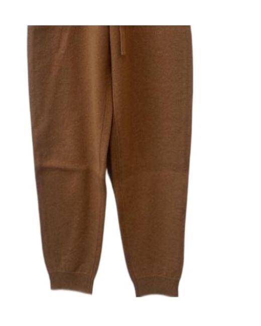 Nanushka Brown Ylia Drawstring Trousers