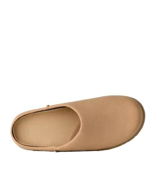 Ugg Brown Otzo Round-Toe Clogs