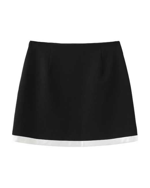 Marissa Chiara Black Diamond Embellished Skirt