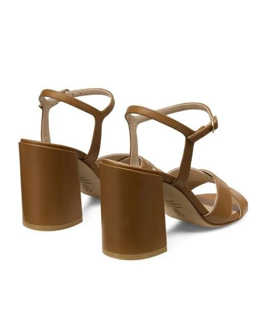 Stuart Weitzman Metallic Alyssa Block 85