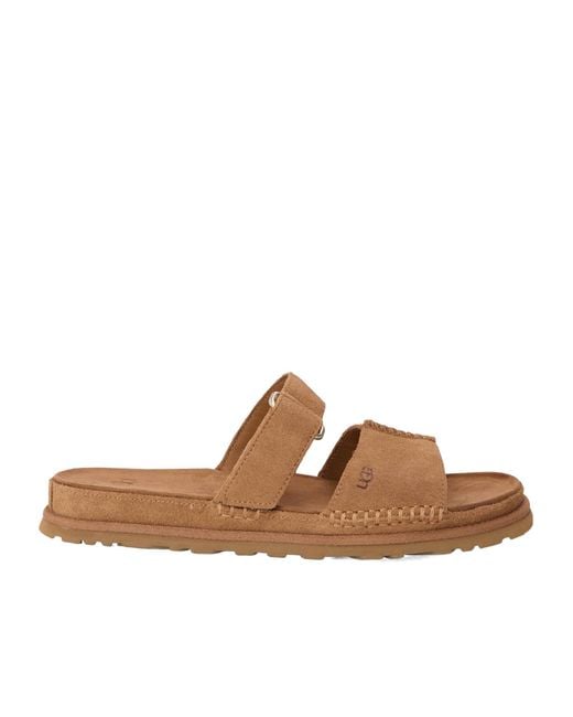 Ugg Brown Flat Sandals