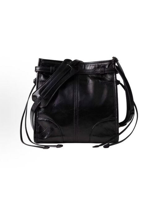 Prada Black Bonnie Leather Mini Shoulder Bag