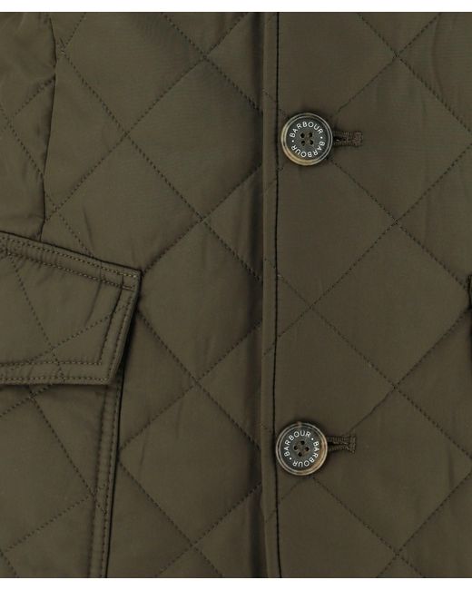 Barbour Green Lutz Quilted Jacket for men