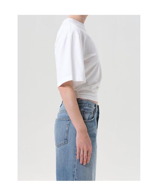 Agolde White Shari Tee
