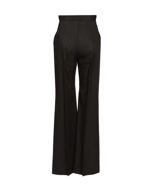 Vivienne Westwood Black Wide-Leg Trousers