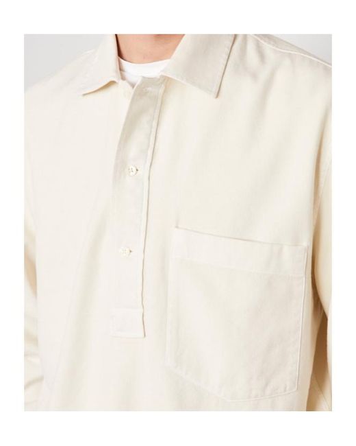 Officine Generale White Jordy Shirt for men