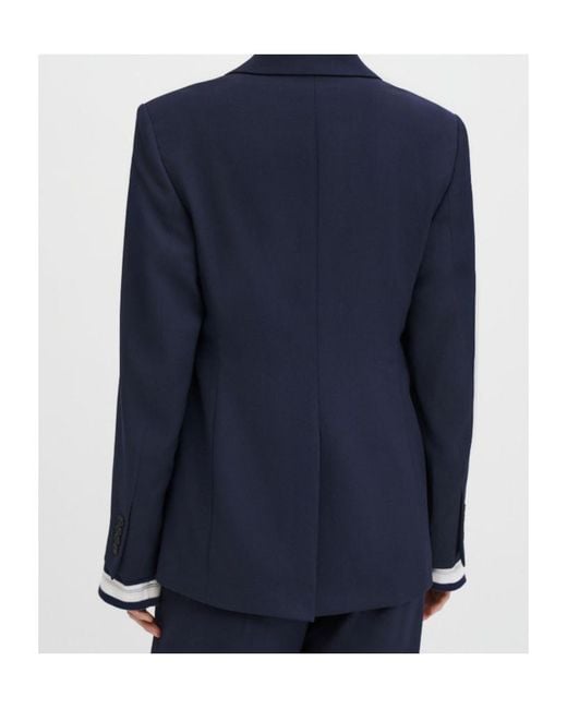Filippa K Blue Buttoned Pocket Jacket