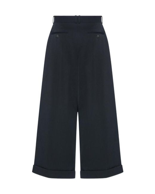 The Row Blue Lior Cuffed Trousers