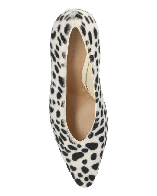 Bottega Veneta Metallic Sofia High Heels
